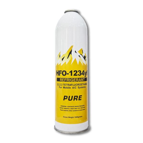 Clear Refrigerant Gas Cylinders , C₃H₂F₄ R1234yf Refrigerant Gas