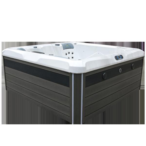 Banheira de hidromassagem de luxo durável para 5 pessoas Banheira de hidromassagem de hidromassagem com jatos poderosos