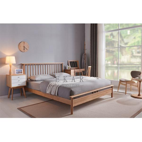 Bed Room Set Modern Adult Loft European Style Wooden Bed