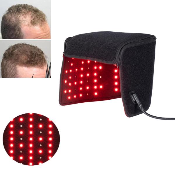AC100-240V Red Light Therapy Cap LED Инфракрасная крышка для лечения выпадения волос