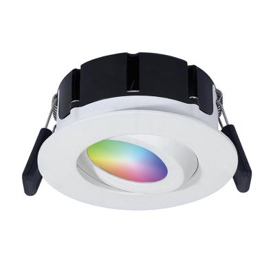 Tuya Wifi RGBW Smart LED Downlight Wireless Recessed