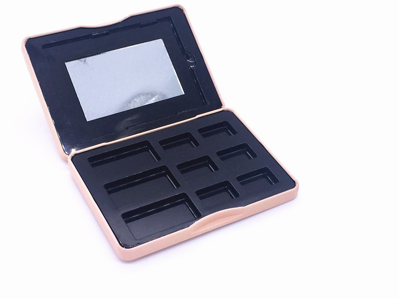 Rectangle Naked Palette  Naked 3 Eyeshadow Tin Gift Box With Embossing