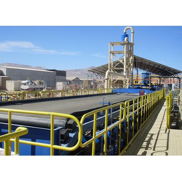 1800mm Wide Vacuum Belt Filter Sludge Filtration PLC Control System