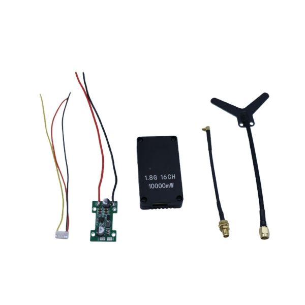 1.8GHZ Low Latency Video Transmitter 1680MHz-1980MHz FPV VTX With 15 Channels