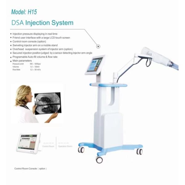 150ml Syringe DSA CT Injection System With Color Touch Screen