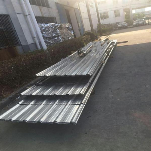 0.5mm 0.7mm Thickness Corrugated Stainless Steel Sheets For Wall Cladding