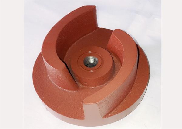 Grey Iron Casting Parts  120-150 Series Pump Rotor 2.3KG Weight Red Painted