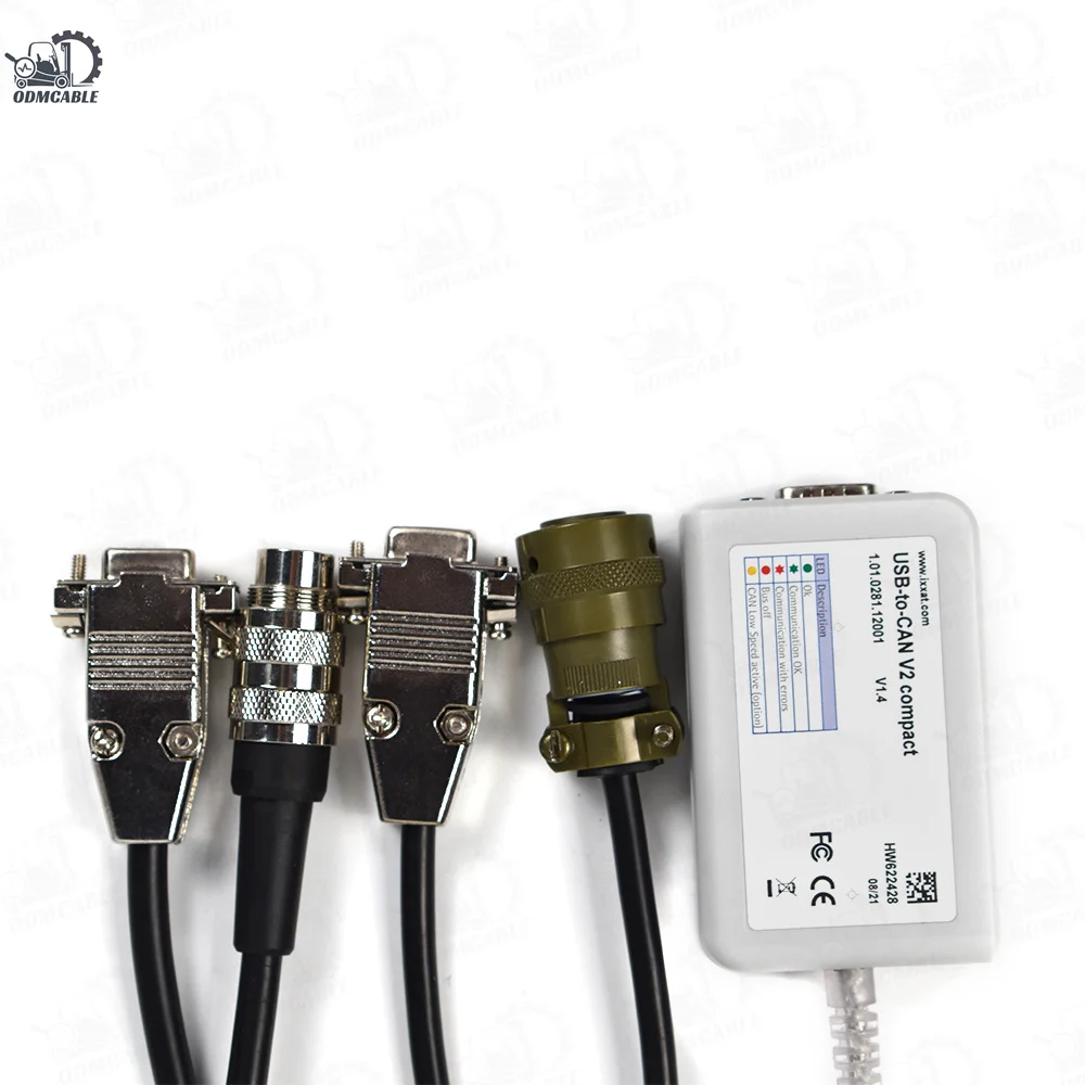 2.74 Для MTU (USB-to-CAN) Новая версия Диагностического программного обеспечения COMPACT IXXAT Грузовик Диагностический инструмент Дизельный двигатель Сканерный инструмент