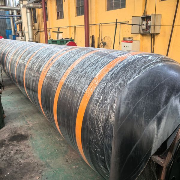 Floating Rubber Pipeline with Large Diameter Flange Connection Aging Resistant for Long Service Life