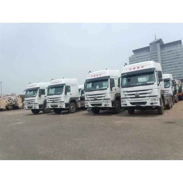 Sinotruck Howo 336 371 420 hp Tractor Head 6X4 6x2 10 Wheel Truck,White color