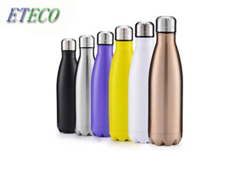 Double Insulated Metal Water Bottle , Personalised Stainless Steel Water Bottles
