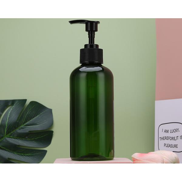 Горячая продажа Чистый ПЭТ 500 мл Душевой гель Пластиковая бутылка Уход за волосами Белый плоский квадратный шампунь Лосьон Насос Пластиковая бутылка