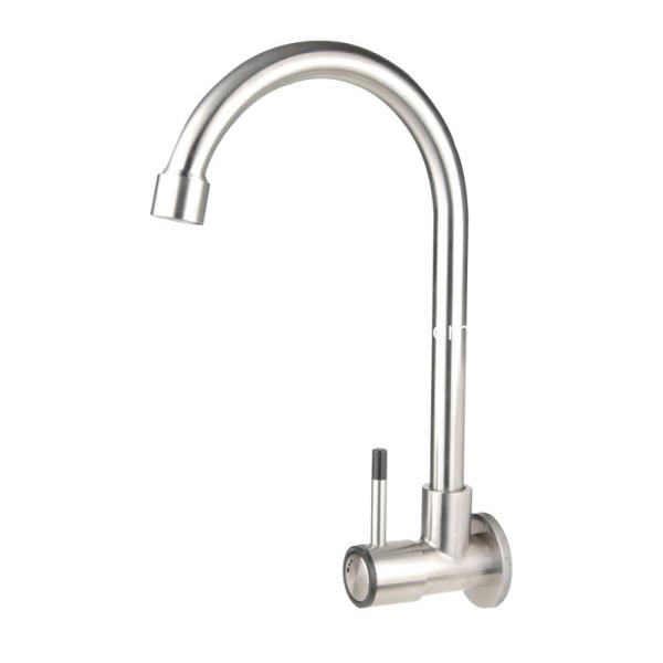 china stainless steel hot sale single handle kitchen faucet new design