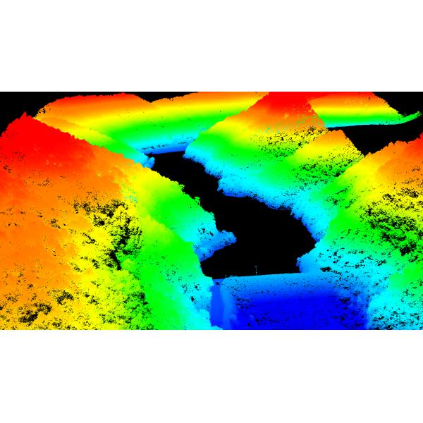 Система сканирования Geosun gAirHawk Sesries GS-130X LiDAR Датчик Hesai XT32 Сильное проникновение 360 градусов Fov