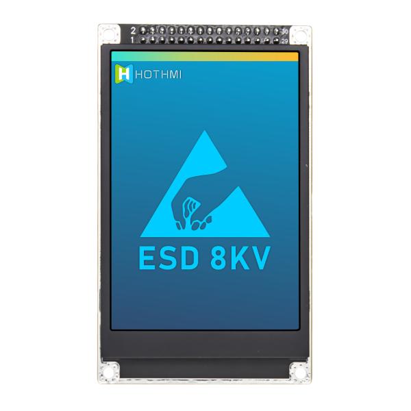 5 индикаторная панель модуля экрана 800x480 UART TFT LCD дюйма умная серийная с сопротивляющимся касанием