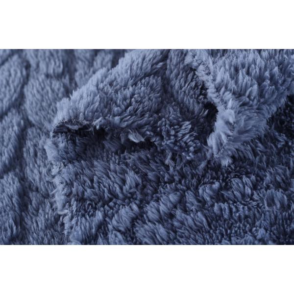 New Arrive Soft 100 Polyester Double-sided Jacquard Cotton Fleece Fabric for Casual Shoes Men Womens Clothing