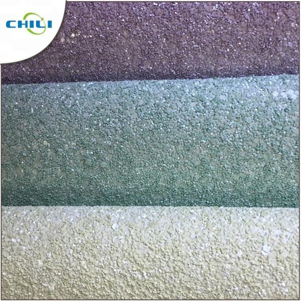 Custom Silver Glitter Wallpaper 0.6mm Thickness 137cm Width Entertainment