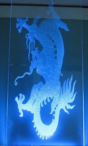220V / 110V 1.5KW 3D Laser Glass Engraving Machine Long Operating Life