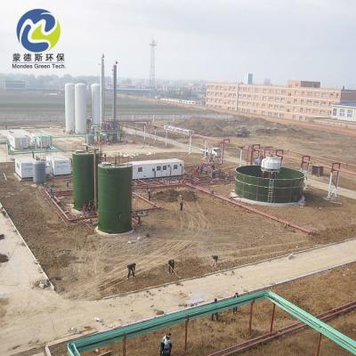 GFS Glass Fused Bolted Steel Tanks With Two Layer Enameled Sheets For Fire Water Storage