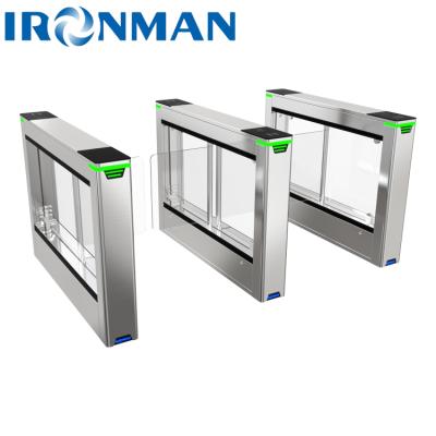 Brushless Motor Automatic Swing Turnstile | Smart Access Control Pedestrian Barrier Gate for Commercial Buildings, Fast & Silent Operation