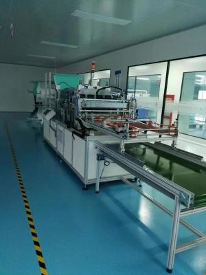 380V 3P Máquina de fabricação de sacos não tecidos totalmente automática Ultrassônica Sacos de filtro de eficiência média trapezoidais externos