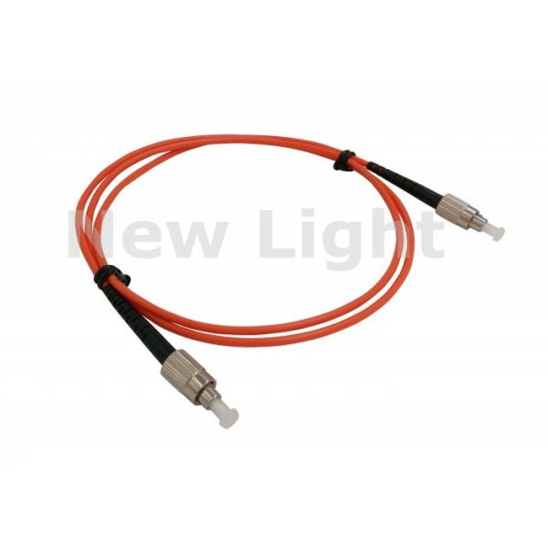 1m FC UPC to FC UPC Optical Fiber Patch Cord 2.0mm Diameter for Gigabit Ethernet
