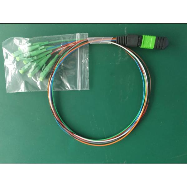 Пульт временных соединительных кабелей APC UPC 12 оптического волокна кассеты FTTH модуля MTP/24 ядра