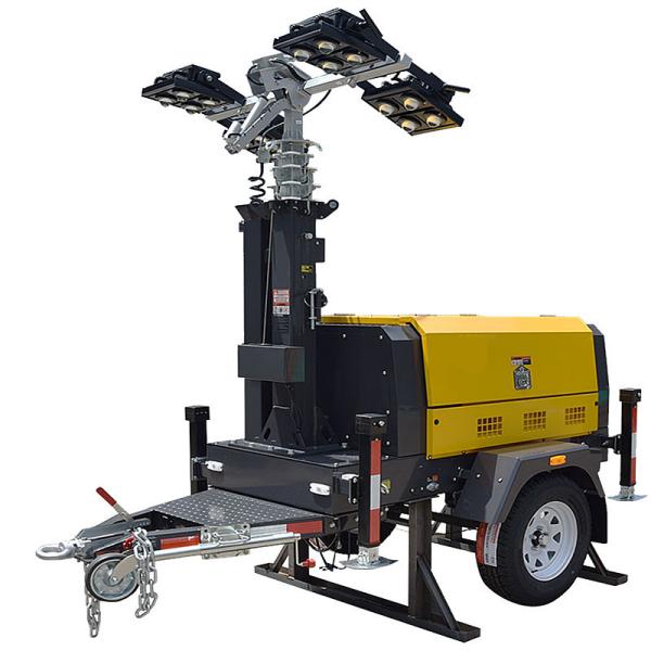 Emergency Light Tower Metal Halide Lamp Telescopic Light Tower Mobile Light Tower Generator
