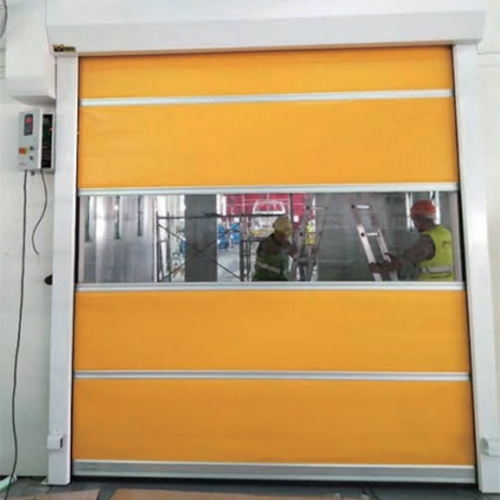 1000 Mm - 6000 Mm Max Door Width Industrial High Speed Door For Internal Factory Logistics Flow
