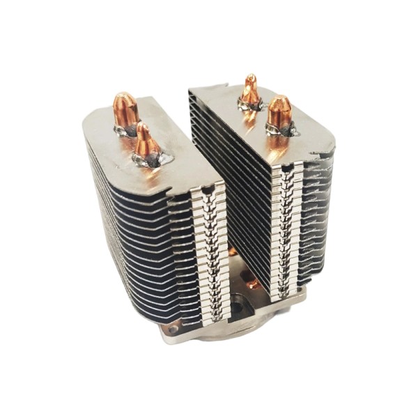 Industrial Control Server Processor Heatsink Copper Aluminum Dual Heat Pipe High Efficiency Precision Cooling Module Esports