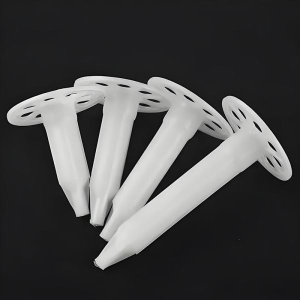 Exterior Wall Fasteners Plastic Insulation Anchor With Ring Shank Rigid