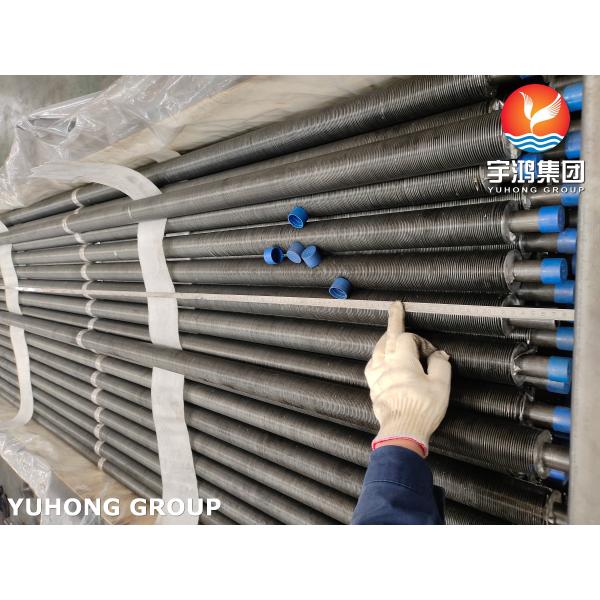 Customized Base Tube Thickness Finned Tube Evaporator Bonding Test Available