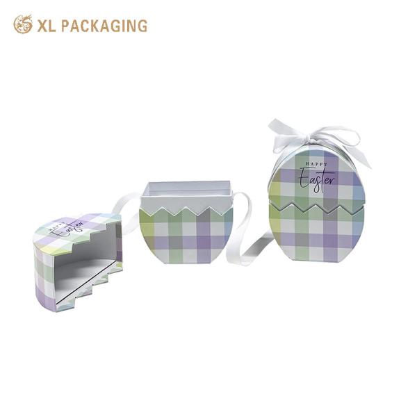 XL Packaging Custom Custom Gift Box Packaging Factory Luxury Custom Gift Box Custom Easter Candy Gift Box Egg Shape Printed Corrugated Kraft Paper For Chocolate