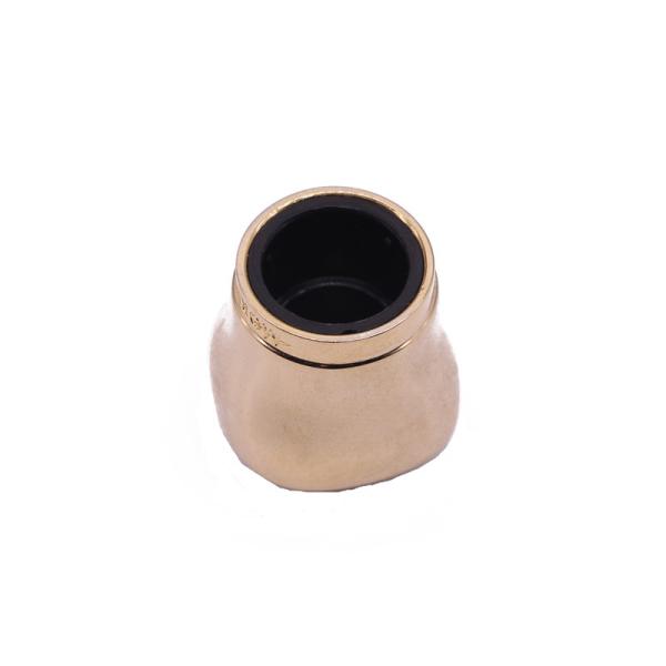Fashion Elegent Gold Zinc Alloy Perfume Bottle Caps , Cosmetic Bottle Caps With Logo