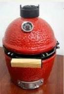 12" Kamado Grills Charcoal Cooking in Ceramic (big green egg series-JX1200-E -RD)