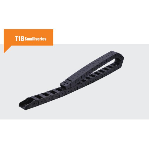 High Quality Semi-Closed Inner Opening 18X18mm Small Series Plastic Drag Chain