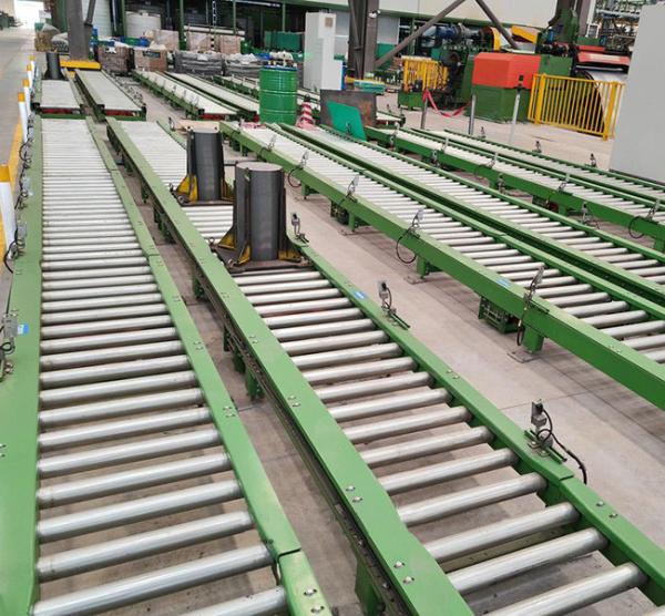 High Torque Drum Conveyor Assembly Line for EV Battery Production 220V/380V/manual Power Supply and Roller Belt Type