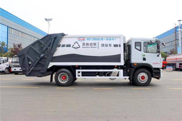 4m3 - camion 14cbm, camion diesel de l'élimination des déchets 20m3 de compacteur de déchets