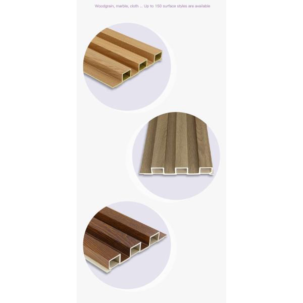 PVC Wall Paper Style ECO Indoor Wood Paneling 200mmx28mm CWB200C