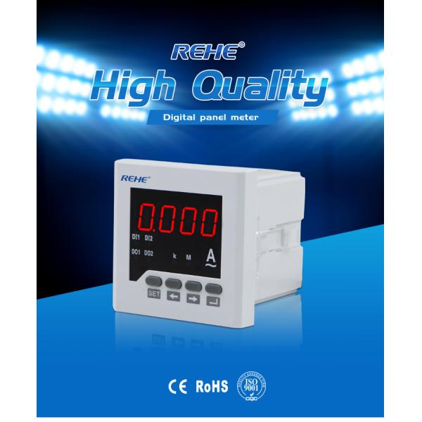 80*80 Single phase ampere meter/current panel meter for distribution box