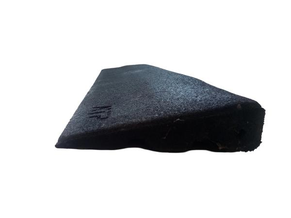 Recycled Rubber Ramp Edge 1000x200x30mm Transition Rubber Threshold Ramp Black