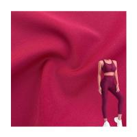 Tissu souple élastique à quatre côtés anti-UV de poids moyen pour vêtements de yoga et maillots de bain