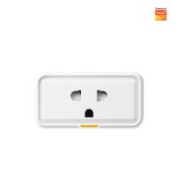 Tuya Smart WiFi Socket 16A Plug avec chronométrage, surveillance de l'alimentation électrique, compatibilité Alexa et Google Home, application Smart Life pour la maison intelligente