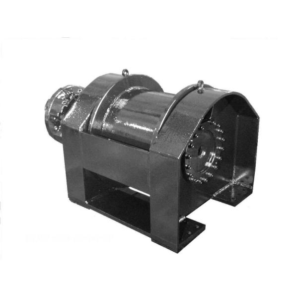 Mini cor personalizada hidráulica industrial do guincho posto para o caminhão do barco do camarão