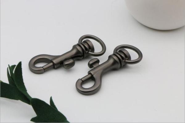 2018 Wholesales handbag swivel trigger snap hook 3/4 inch with gunmetal color