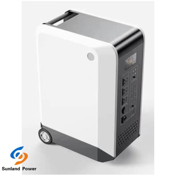 2000W батарея лития электростанции 5324WH для дома с выходом и колесами AC