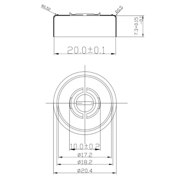 Capsules pharmaceutiques 13mm 20mm de chapeau en aluminium de fiole d'OIN 15378