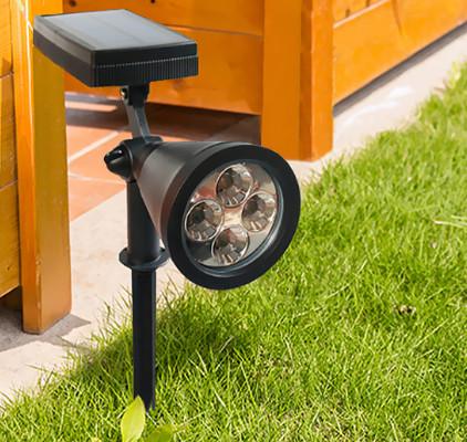 Waterproof 3.2V Solar Powered Led Lights Human Body Induction Street