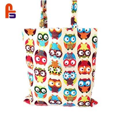 Colorful Printing Tote Flexo  Design Good Looking Fabric Shopping Bag