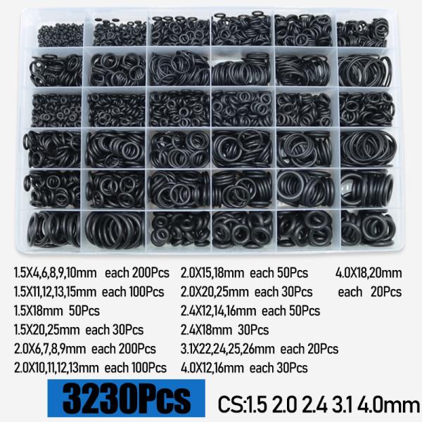 Wholesale Silicone Rubber EPDM NBR O-Rings Automotive Industry Heat Resistant Seal Rubber Products